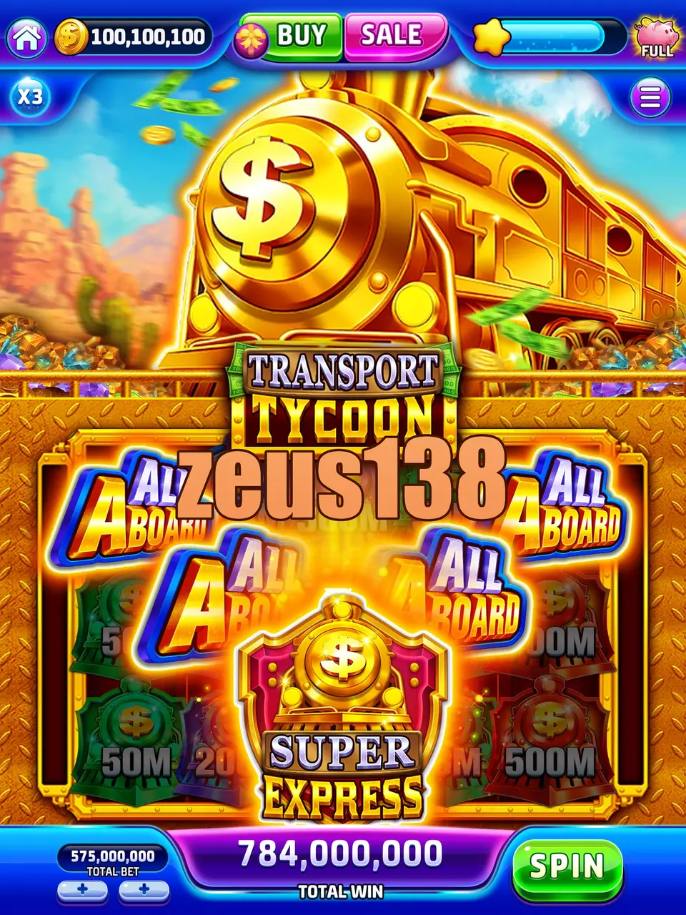 zeus138 Tangkapan Layar Resmi APK